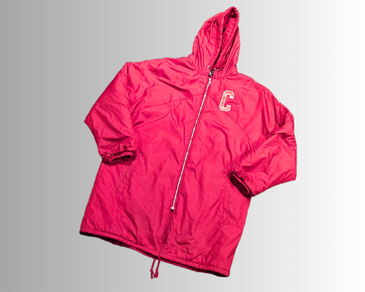 Vintage 1990's Champion Jacket with Hoodie Size L