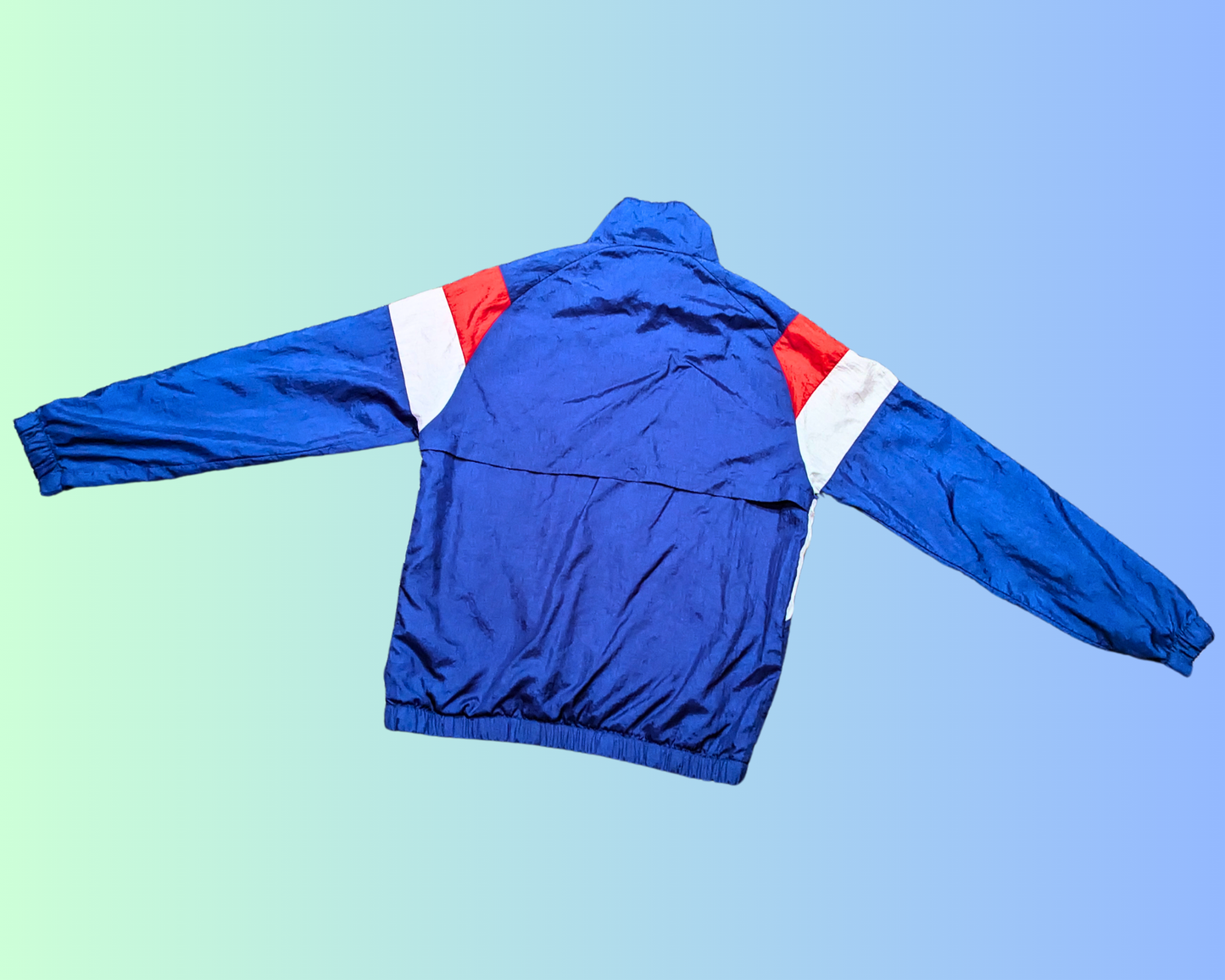 Y2K Champion Blue Sports Fleece Size M