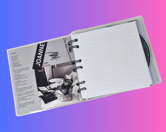 Lady Gaga, Joanne CD Notebook