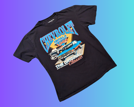 Y2K Chevrolet Impala Quality 1980 T-Shirt Size L