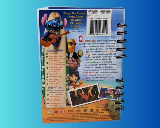 Lilo & Stitch DVD Movie Notebook