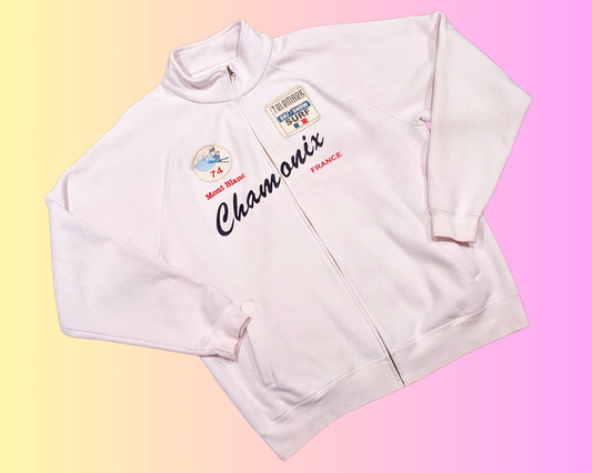 Vintage 1990's Mont Blanc Chamonix France Crewneck Size XL
