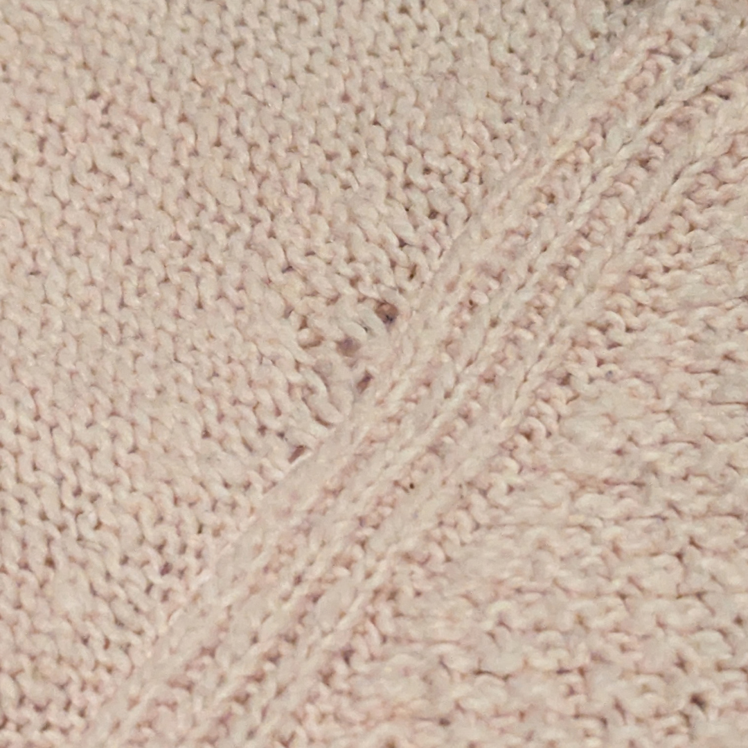 Beige Knit Turtleneck Sweater Size XL