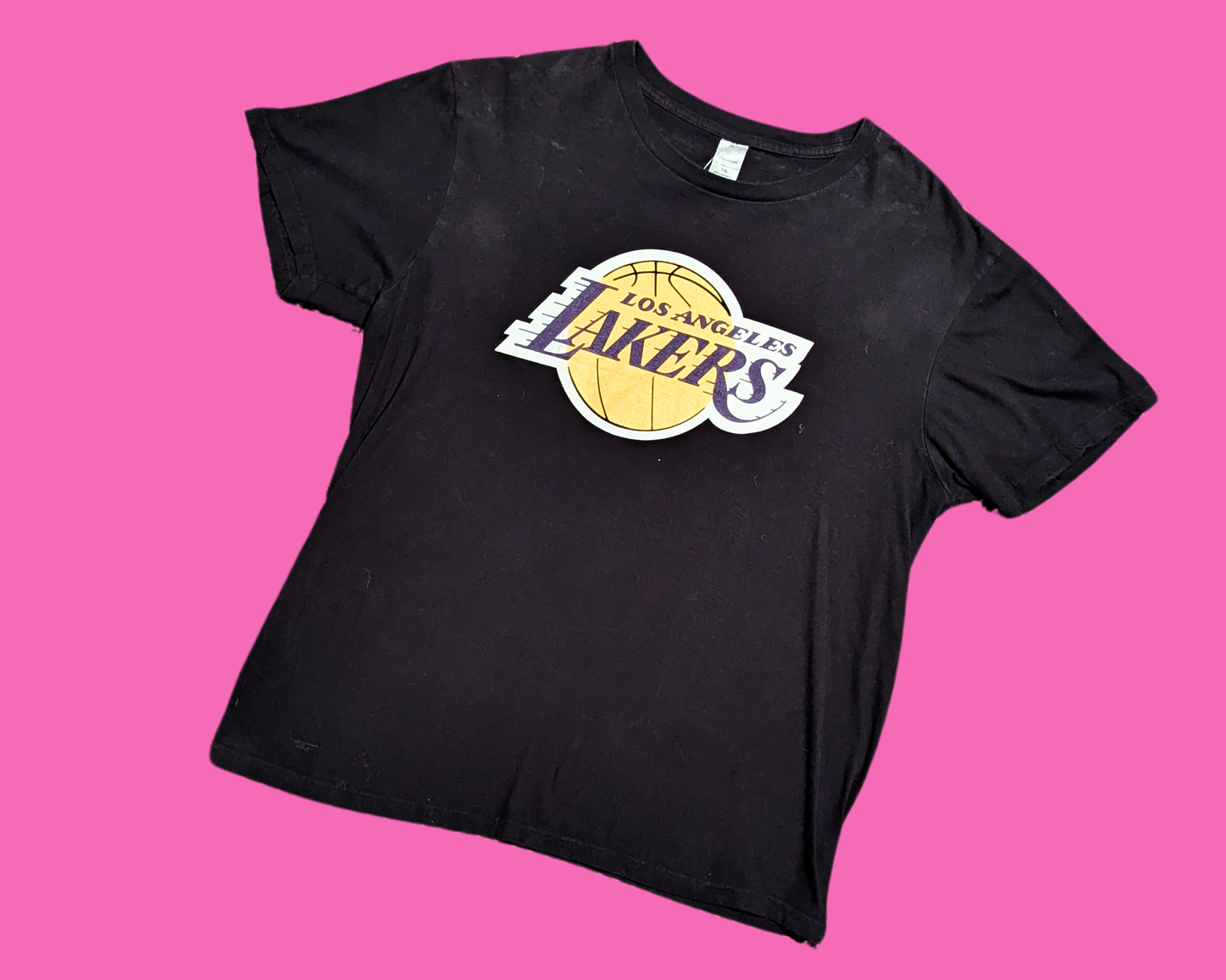 T-shirt de basket-ball des Los Angeles Lakers des années 2000, taille L