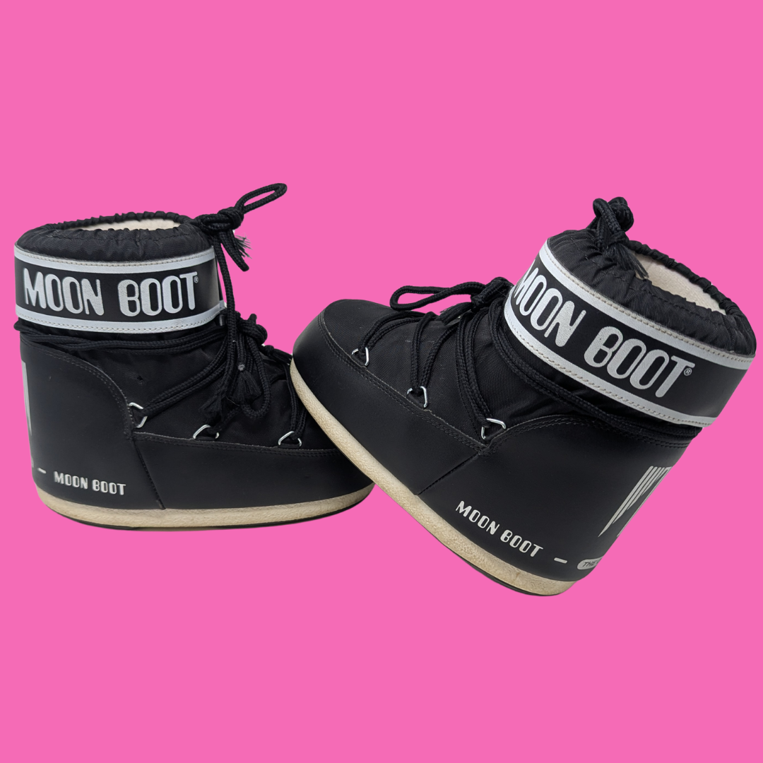 Genuine Black Moon Boots Size US Women 4.5-6