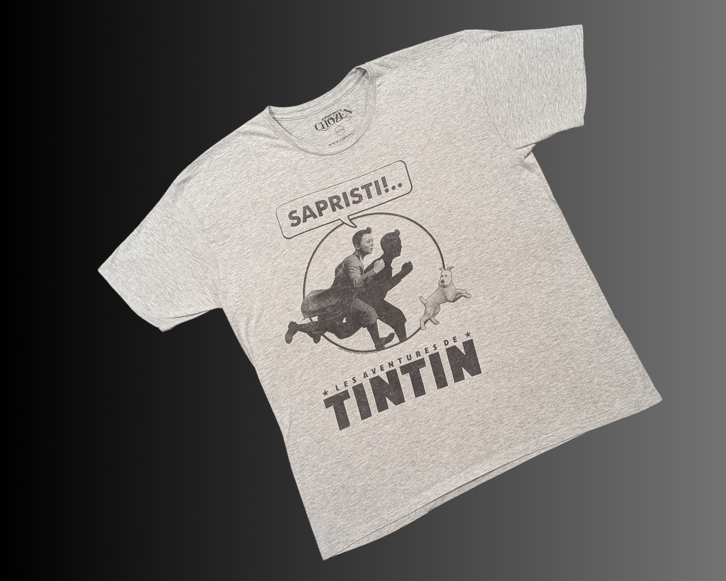 Y2K Les Aventures de Tintin, Sapristi!.. T-Shirt Taille XL