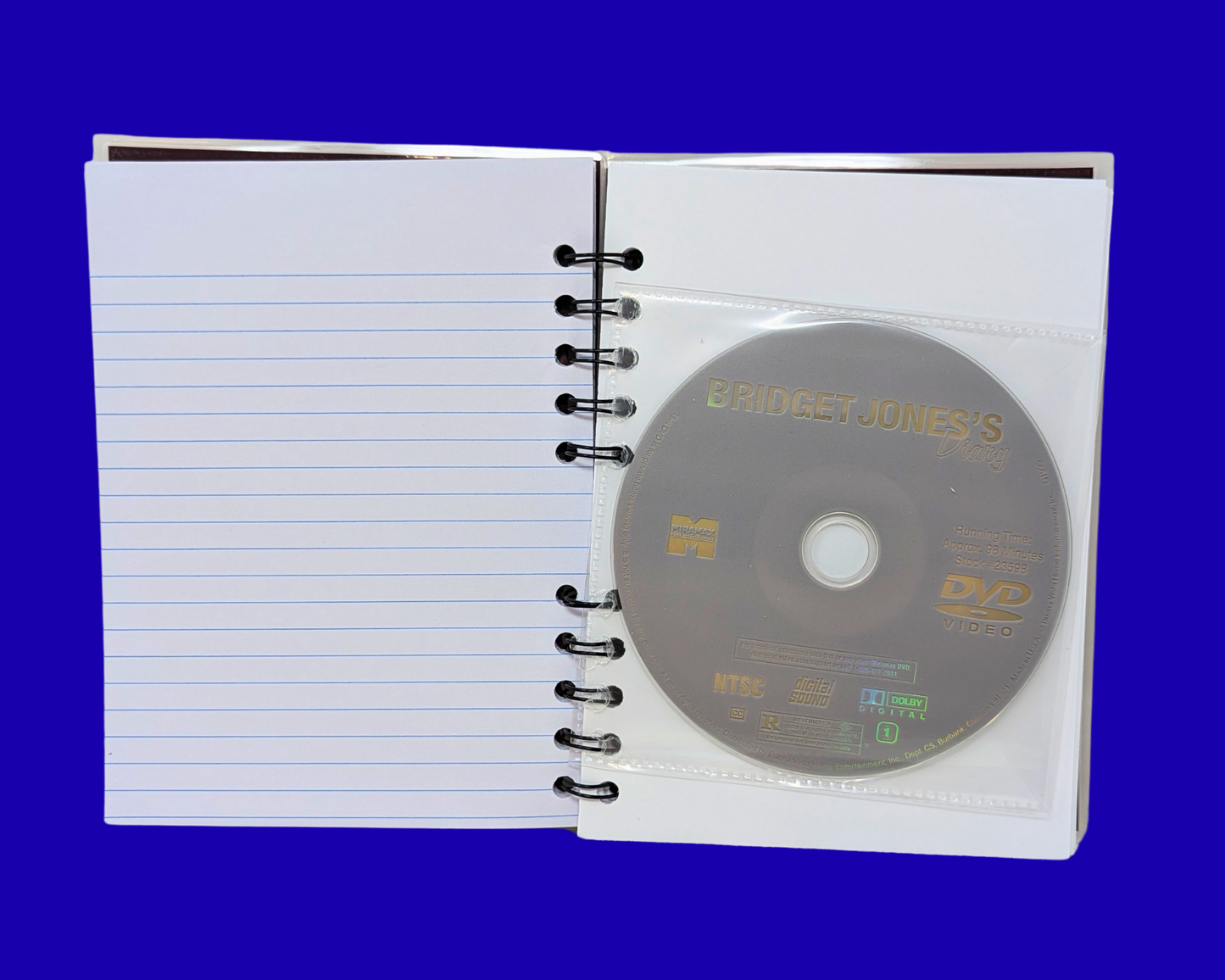 Carnet de notes du film DVD Bridget Jones Diaries