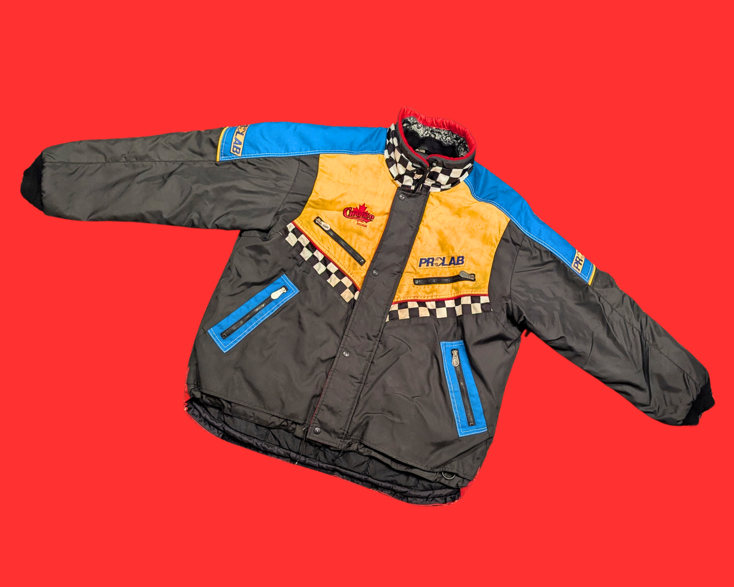 Vintage 1990's Choko Design, Pro Lab Racing Jacket Size XXL