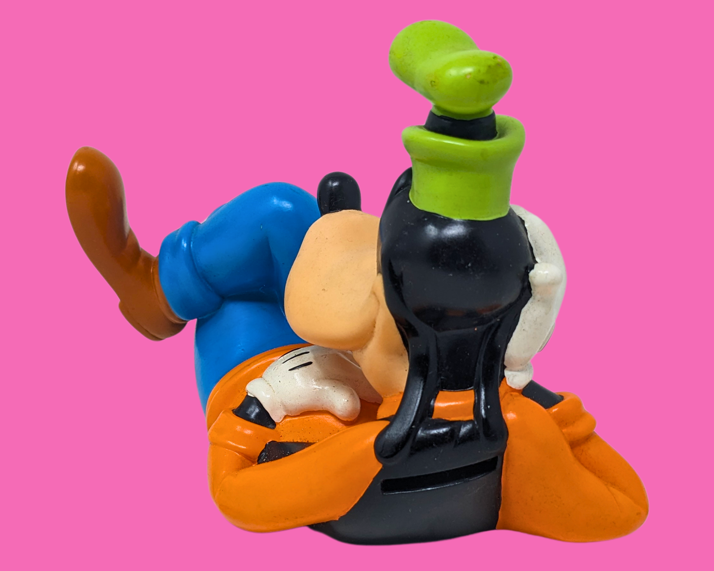 Vintage 1990's Goofy Plastic Piggy Bank