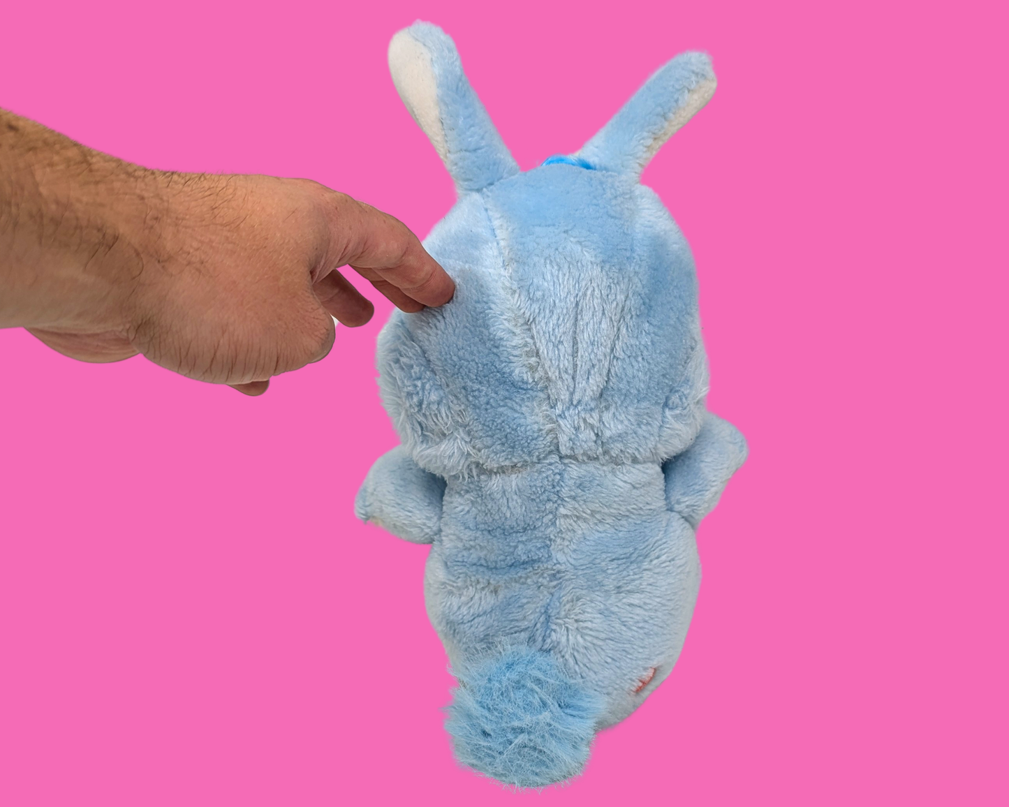 Peluche lapin Care Bears Cousin Swift Heart vintage des années 1980
