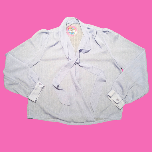 Dazy Light Purple Sparkling Blouse Size L