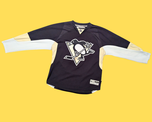 NHL Reebok Pittsburgh's Pingouins Jersey Size XL