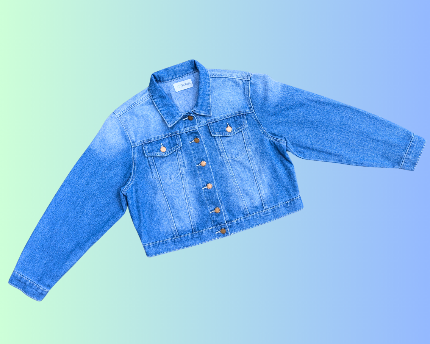 Handmade, Upcycled Steven Rhodes, Let's Summon Demons Denim Jacket Size L