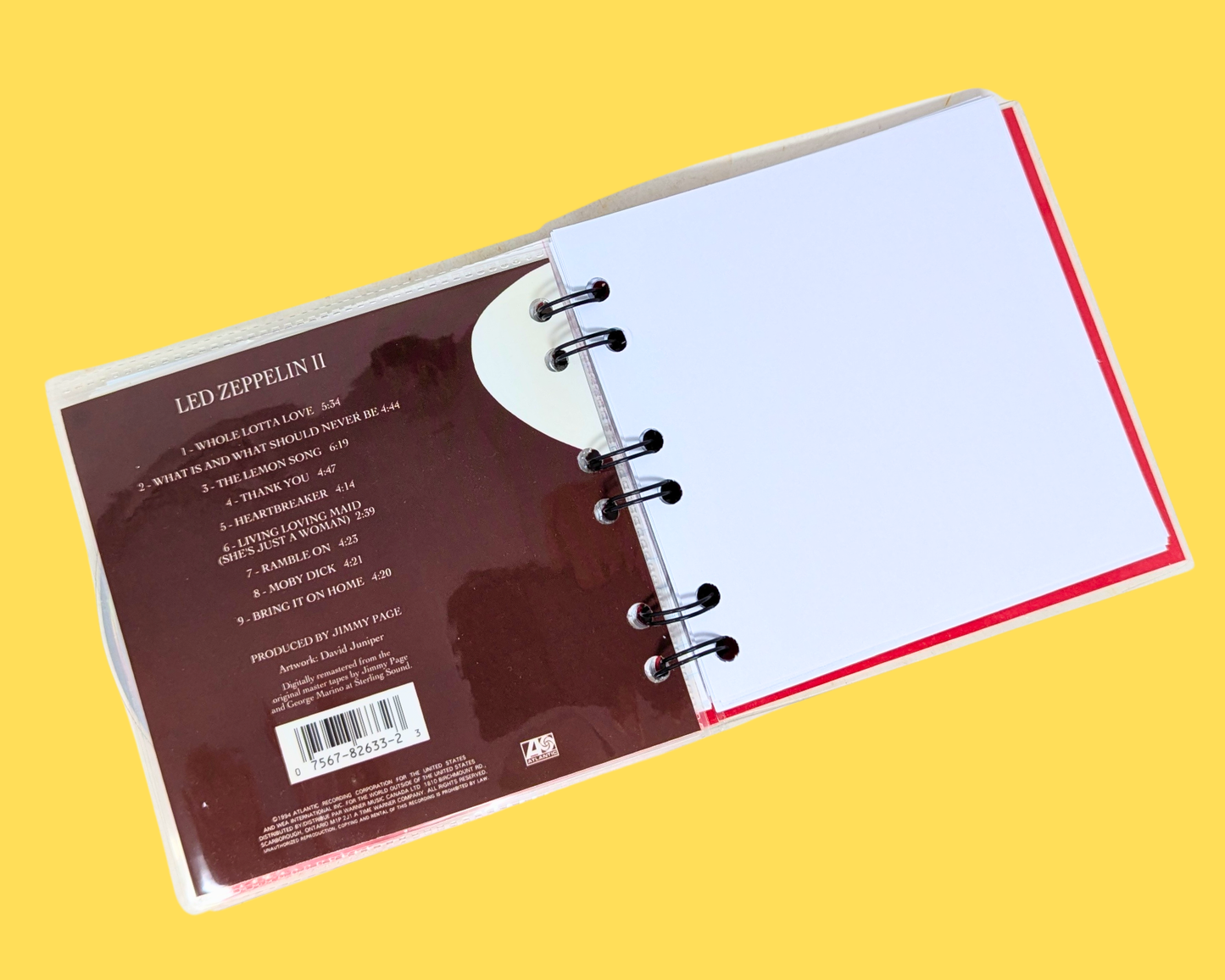 Carnet CD Led Zeppelin II