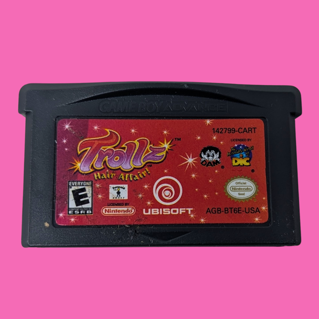 GameBoy Advance Game Trollz: Hair Affair!
