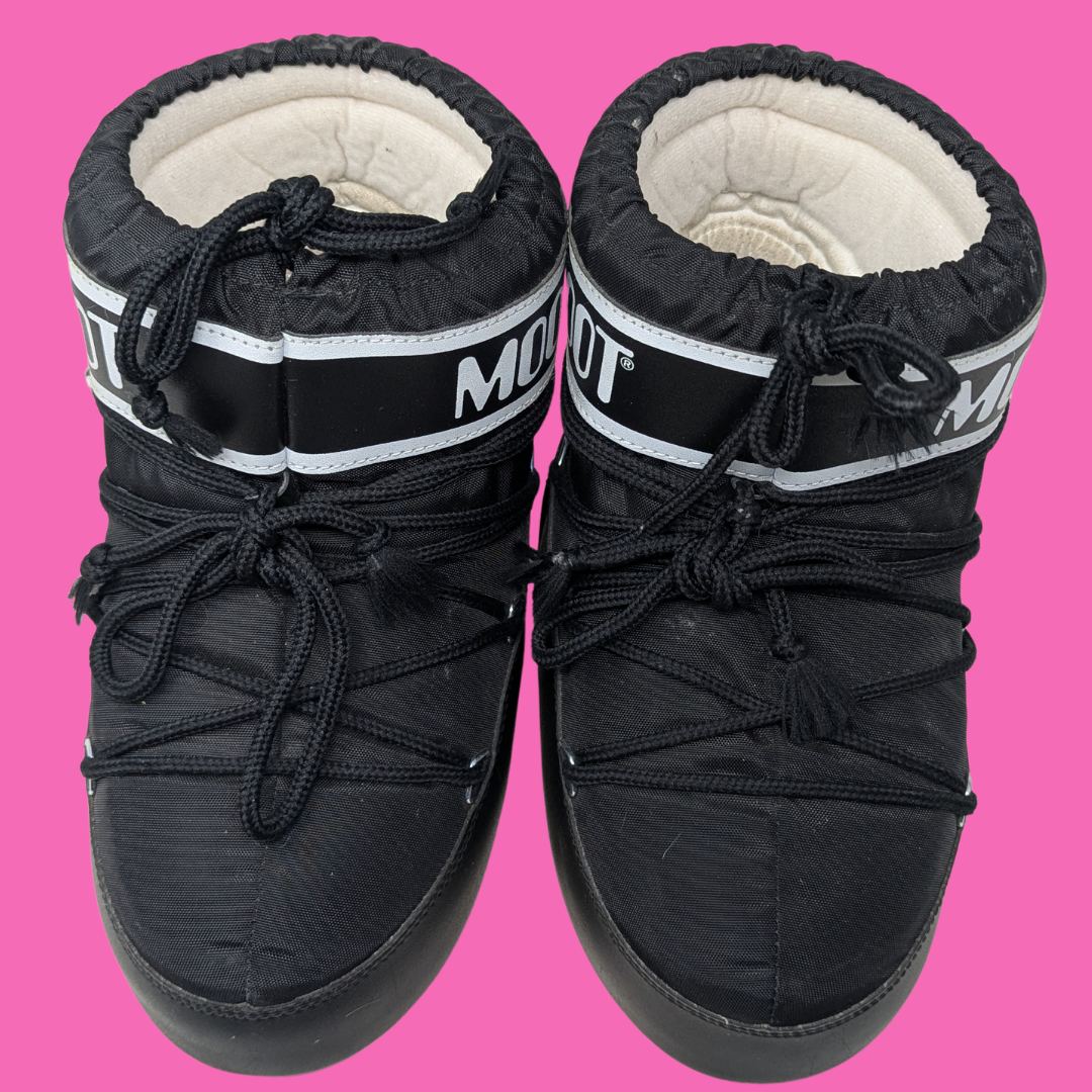 Genuine Black Moon Boots Size US Women 4.5-6