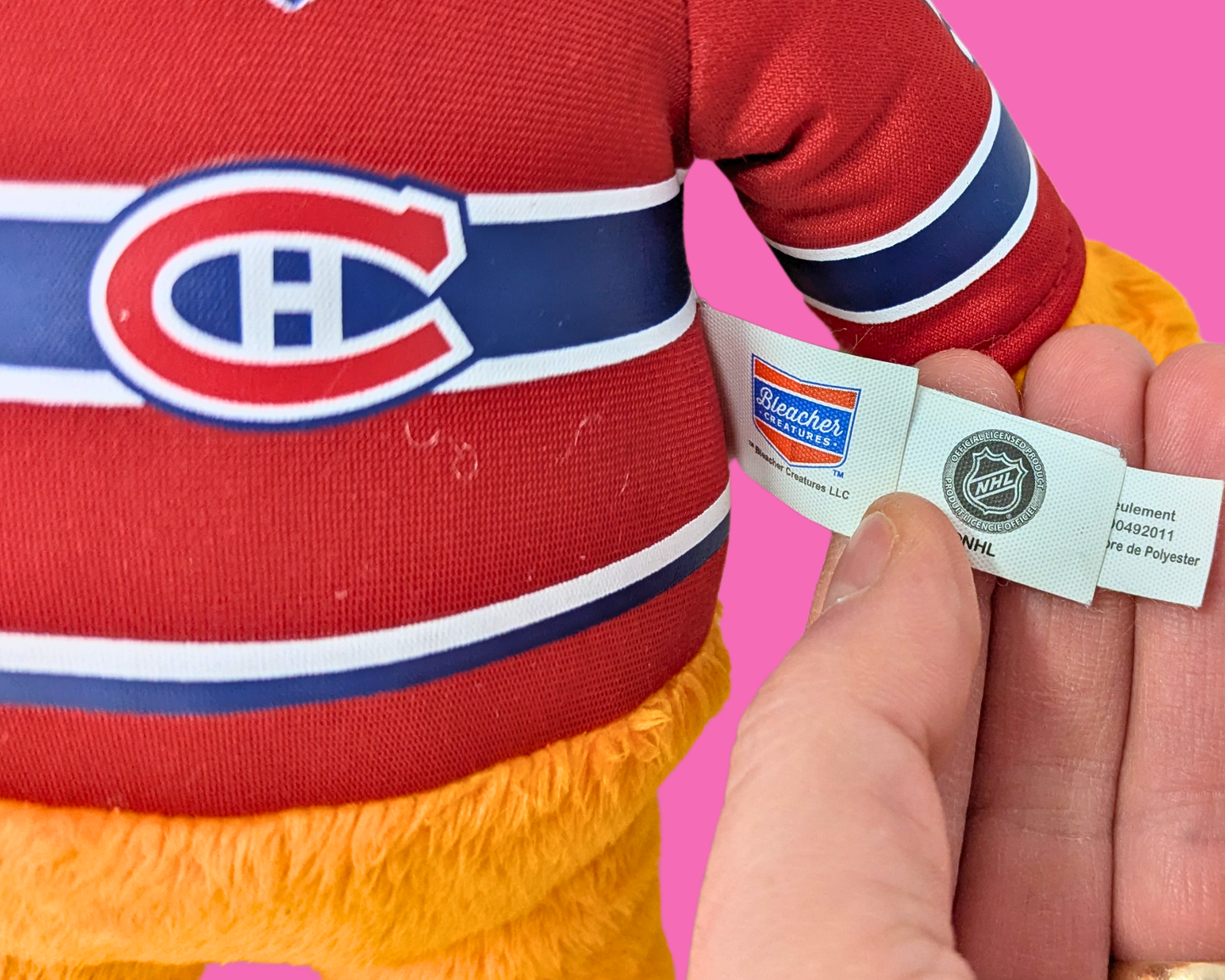 Y2K Youppi ! Canadiens de Montréal Plushie