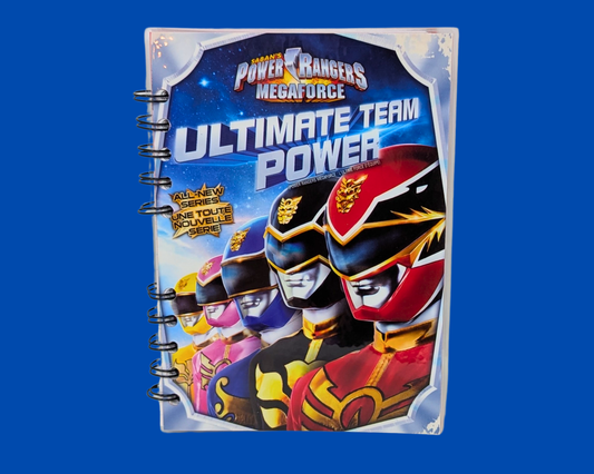 Carnet de notes du film DVD Power Rangers MegaForce, Ultimate Team Power