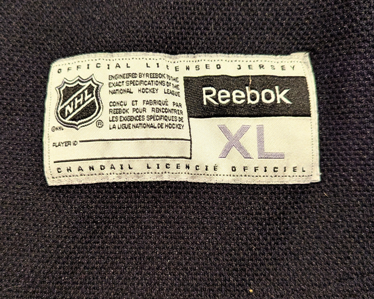 NHL Reebok Pittsburgh's Pingouins Jersey Size XL