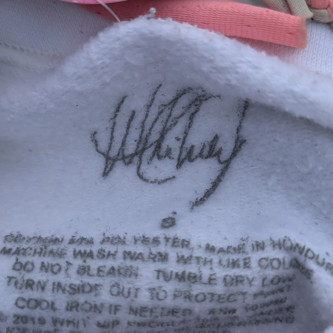 Whitney Houston White Crewneck Size S
