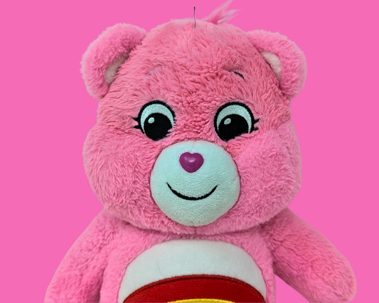 Peluche Bisounours rose Y2K