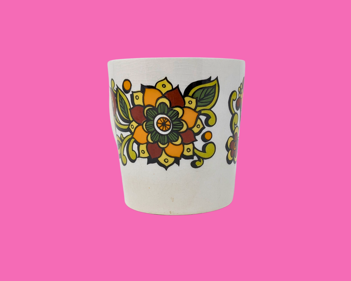 Vintage 1960's Cute Small Mug Made in England