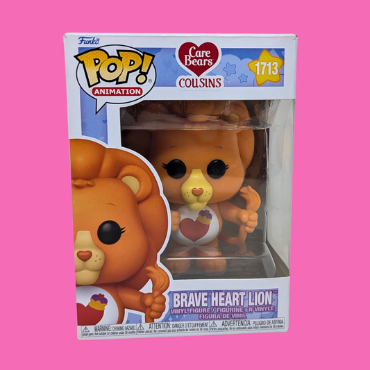 Figurine Pop! Animation Care Bears Cousins ​​de collection n° 1713, sous blister.