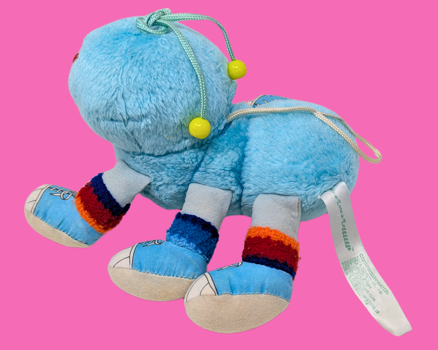 Peluche vintage des années 1980 avec beaucoup de jambes