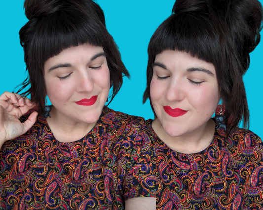 Handmade, Upcycled Cute Little Bear Cubs Animal Earrings
