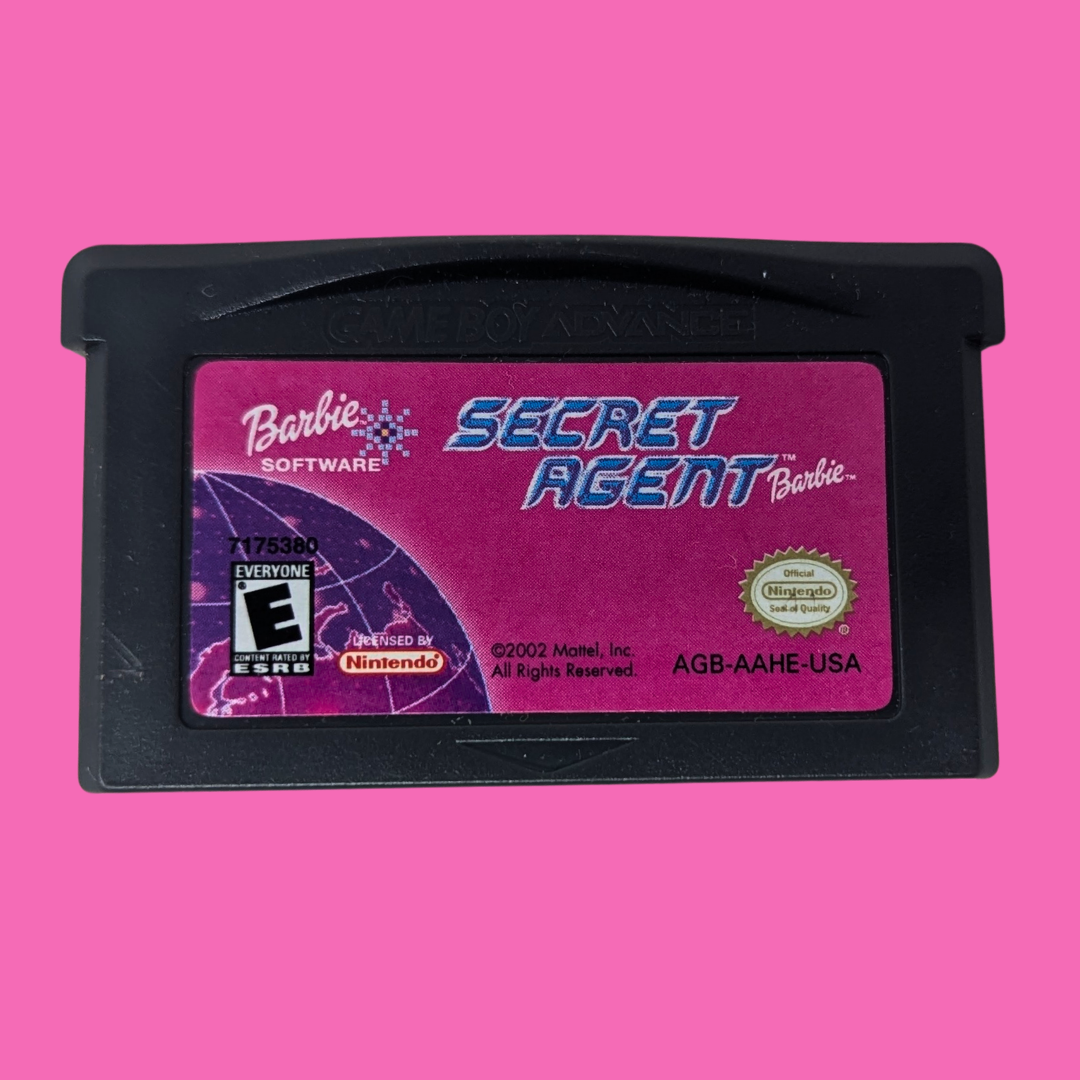 GameBoy Advance Game Secret Agent Barbie