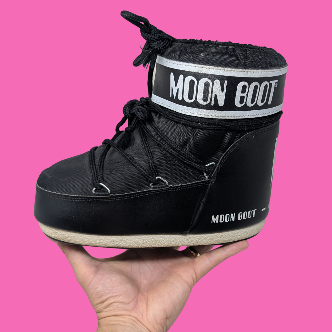 Genuine Black Moon Boots Size US Women 4.5-6