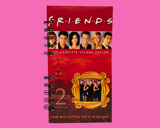 Friends Season 2 Volume 2 VHS Movie Notebook