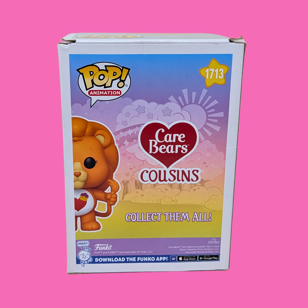 Figurine Pop! Animation Care Bears Cousins ​​de collection n° 1713, sous blister.