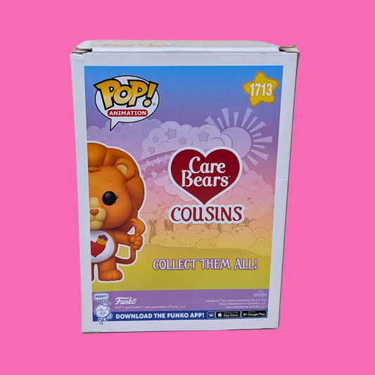 Figurine Pop! Animation Care Bears Cousins ​​de collection n° 1713, sous blister.
