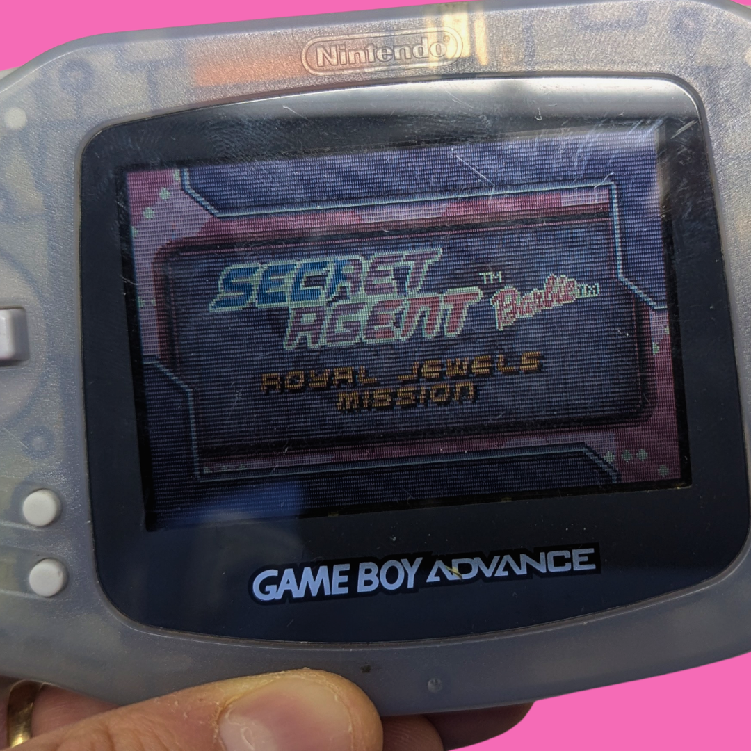GameBoy Advance Game Secret Agent Barbie