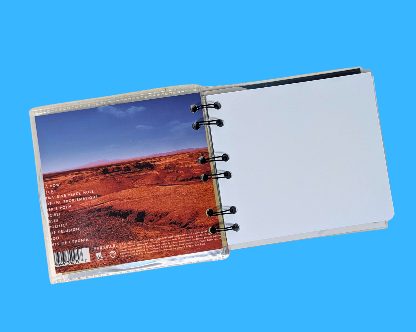 Muse, Black Holes and Revelations CD Notebook