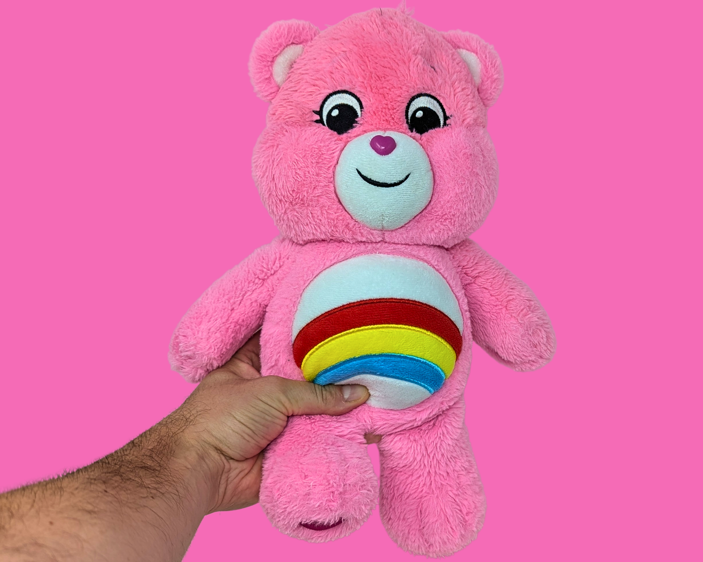 Peluche Bisounours rose Y2K