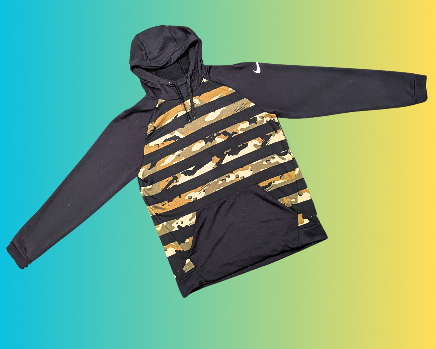 Y2K Nike Dri-Fit Hoodie Size L