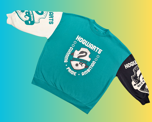 Pull ras du cou Harry Potter Poudlard Y2K taille L