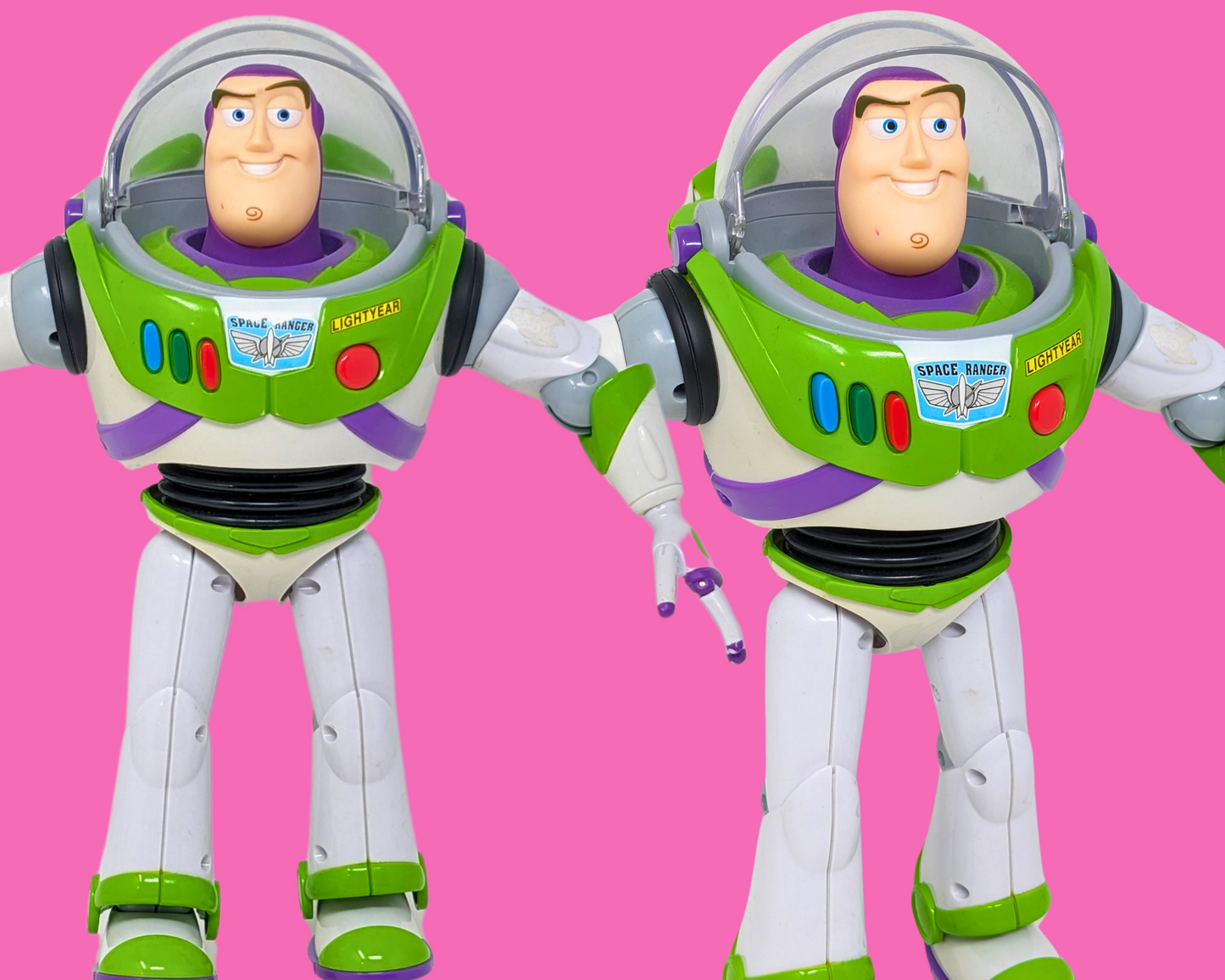 Vintage 1990's Buzz Lightyear Toy