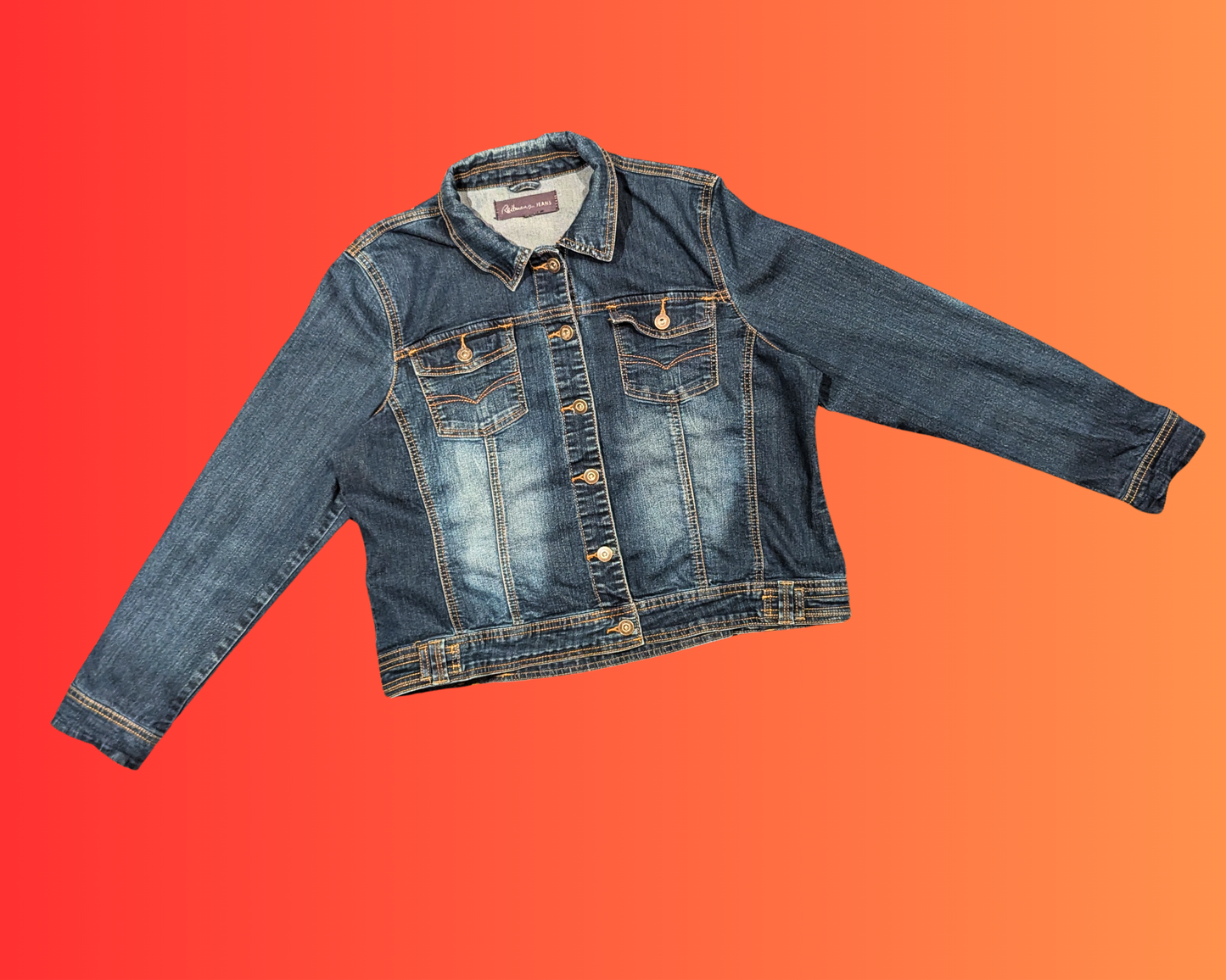 Handmade, Upcycled John Carpenter's Halloween, The Night He Came Home Denim Jacket Size L