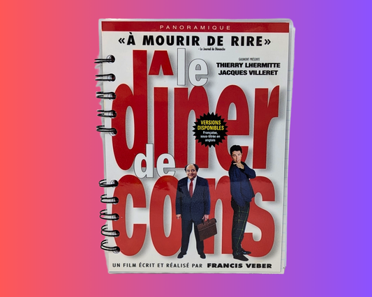 Le Diner de Cons DVD Movie Notebook