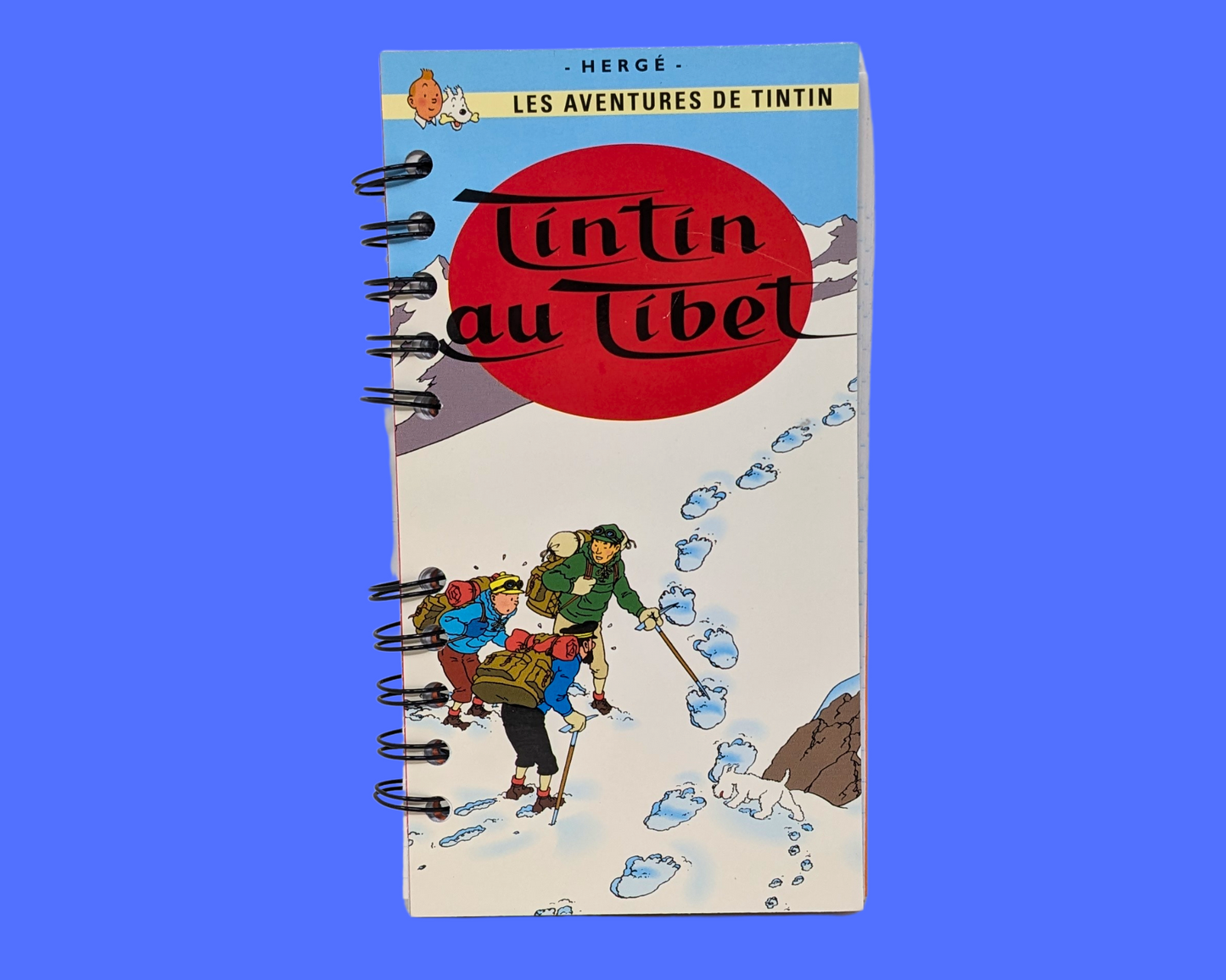 Tintin au Tibet VHS Movie Notebook