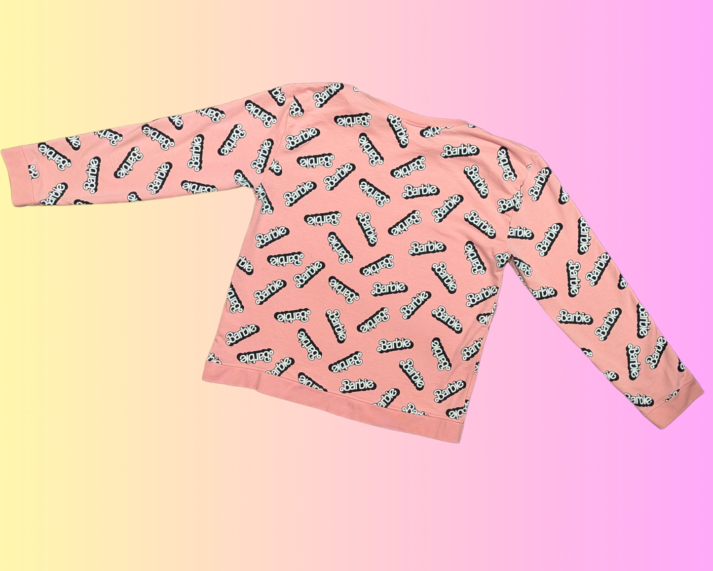 Y2K Pink Barbie Crewneck Size S