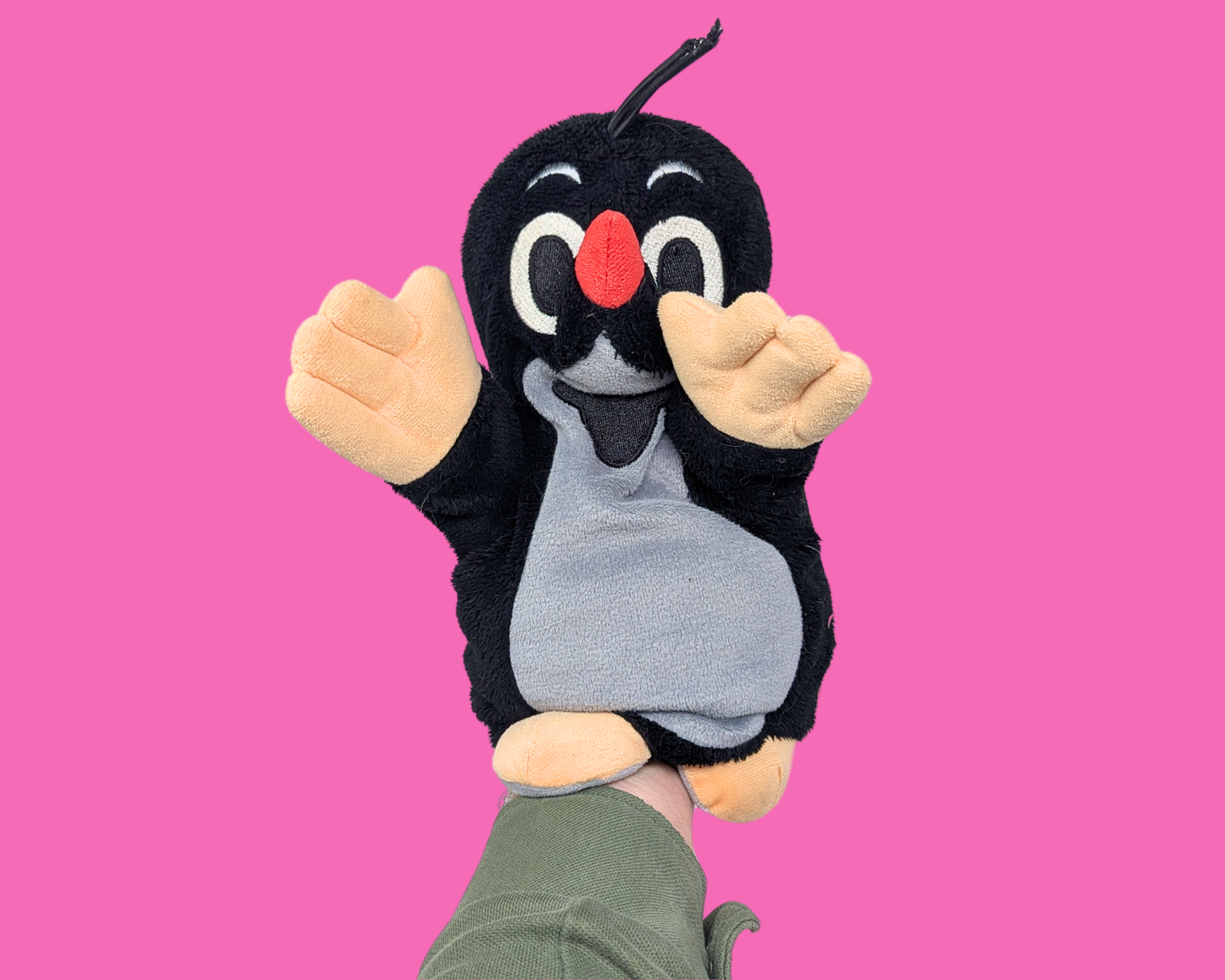Vintage 1990's The Little Mole, Kretk Plushie