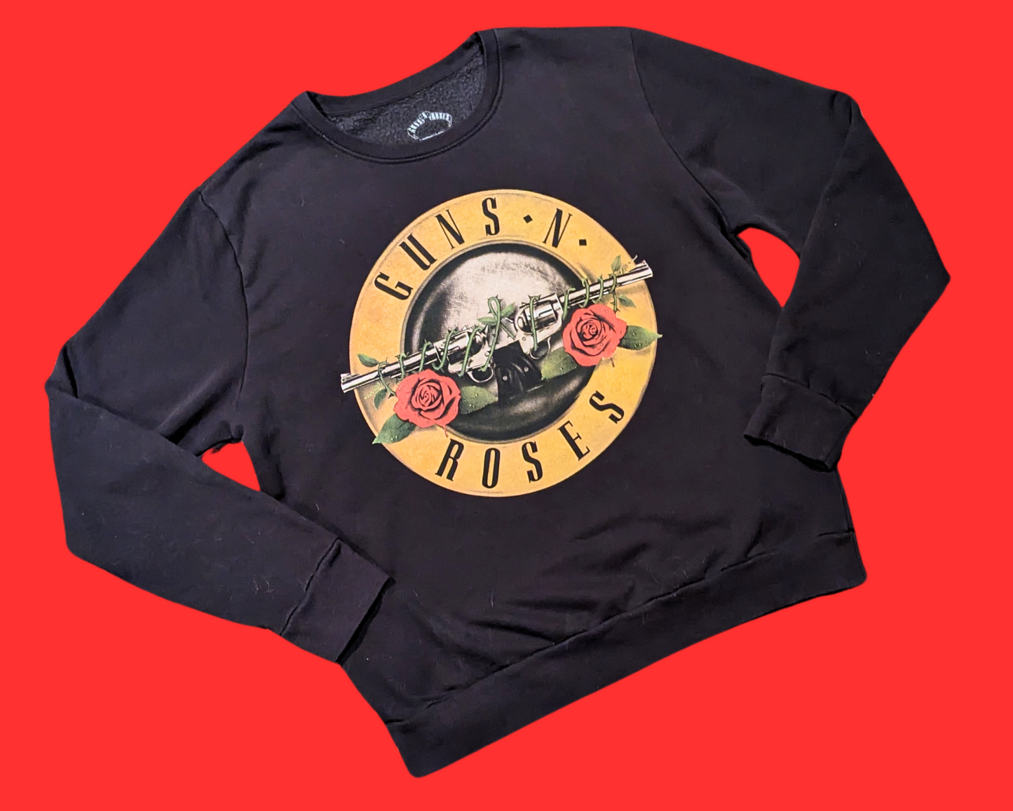 Y2K Guns and Roses Crewneck Size XXL