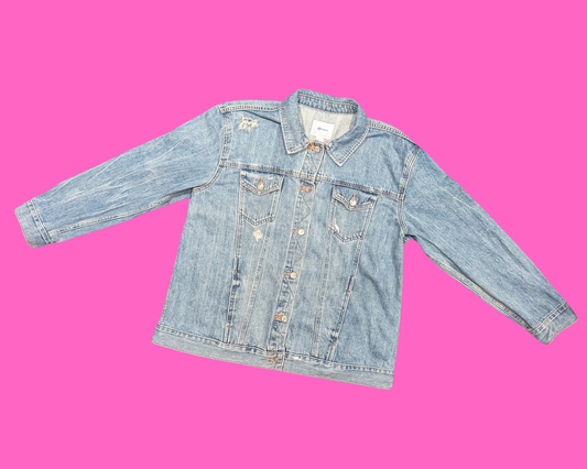 Handmade, Upcycled The Ramones T-Shirt Denim Jacket Size XL