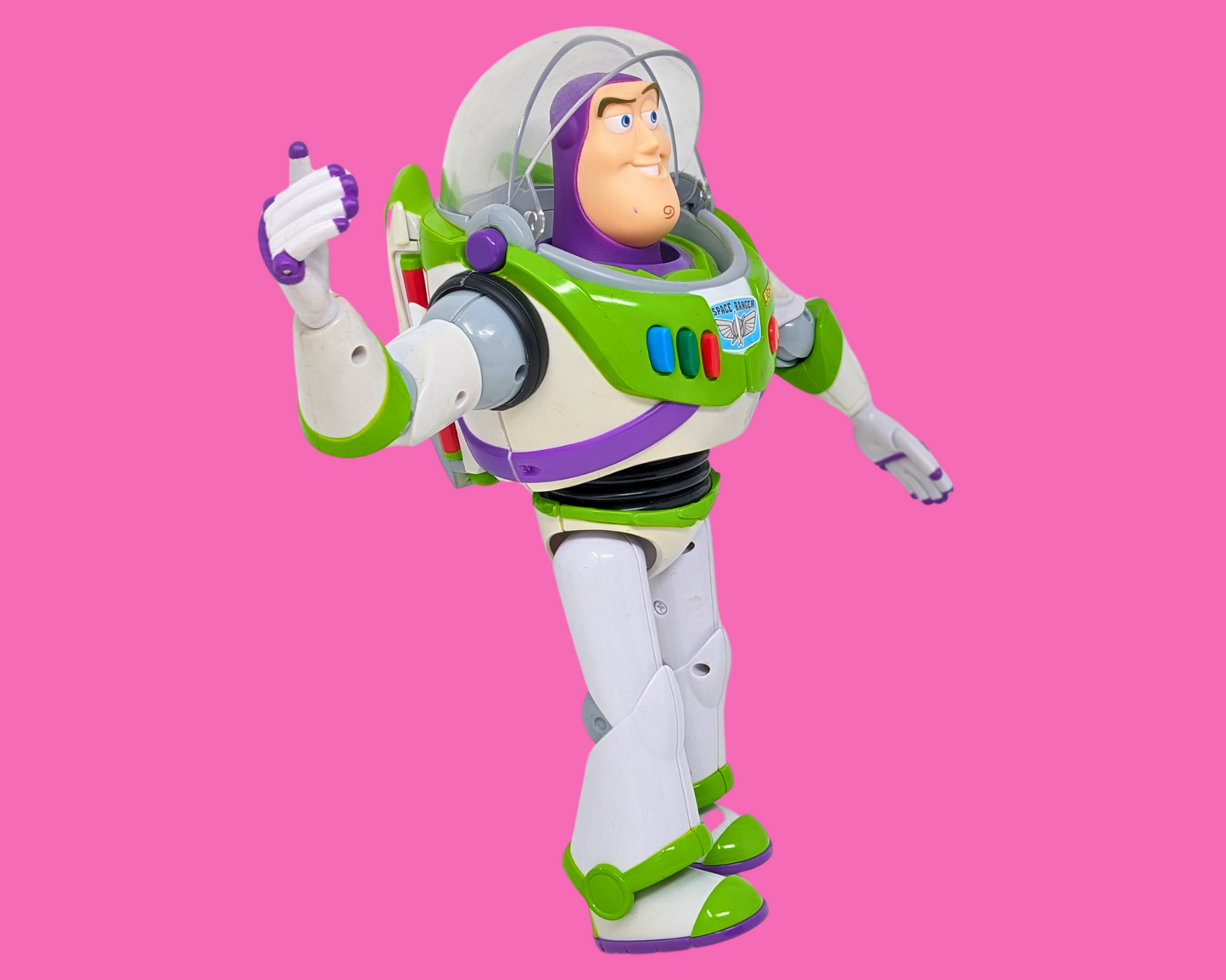 Vintage 1990's Buzz Lightyear Toy