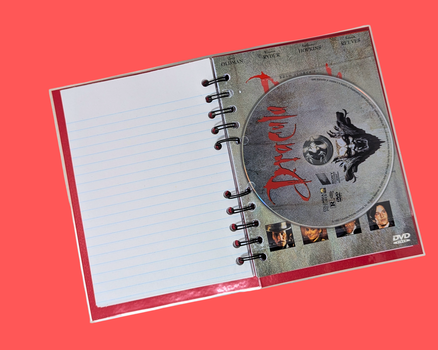Carnet de notes du film DVD Dracula
