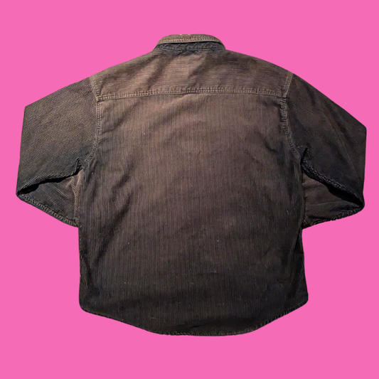 Vintage 1990's Brown Corduroy Levi's Shirt Size XL